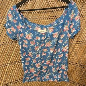 Floral Abercrombie & Fitch top